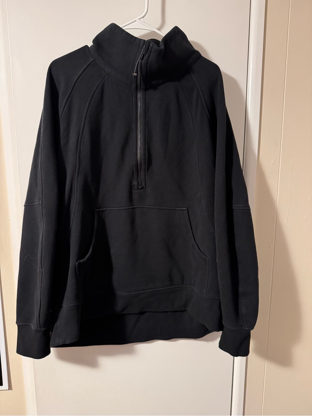 Lululemon Black Half-Zip Pullover Sweater